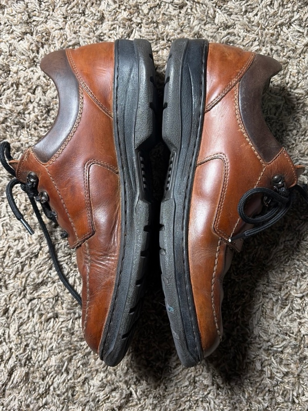 Mephisto Gore-Tex Men’s 11 Brown Leather Walking Comfort Shoes Lace Up - Picture 5 of 8